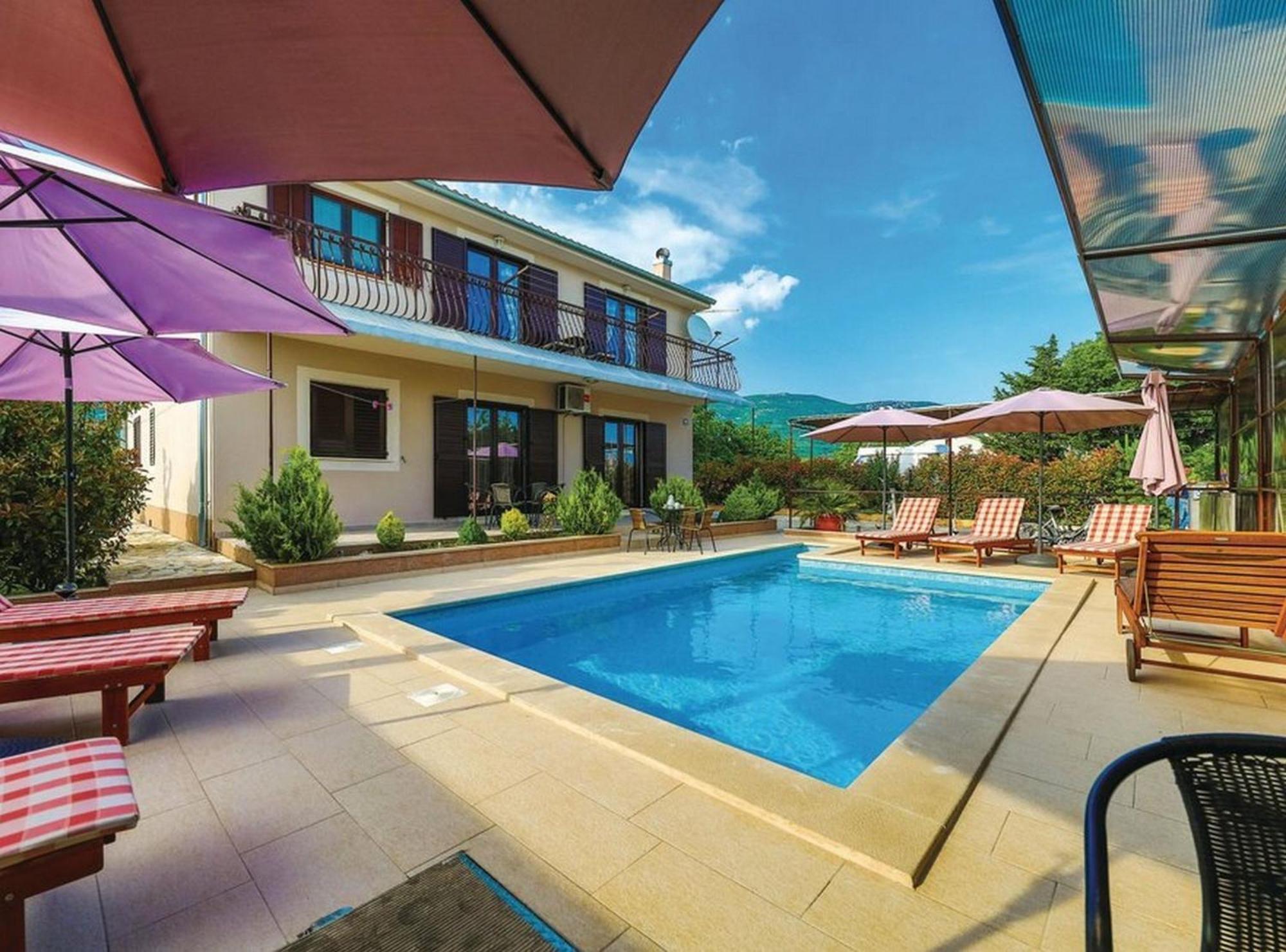 Mediterranean Stylish Villa With Pool In Kastel Stari Kaštela Exteriör bild